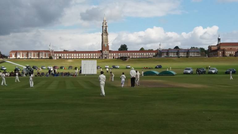 Jack Russell set to paint cricket at Royal Hospital School, Suffolk